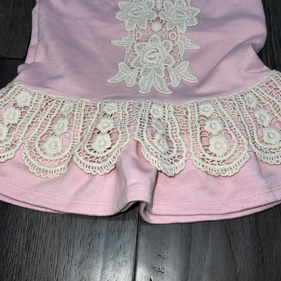 Halabaloo baby longsleeve crochet sweater dress - Picture 4 of 8